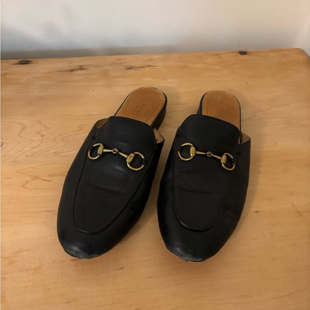 Gucci Princetown Mules Black